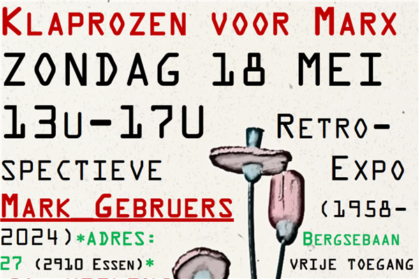 Klaprozen voor Marx